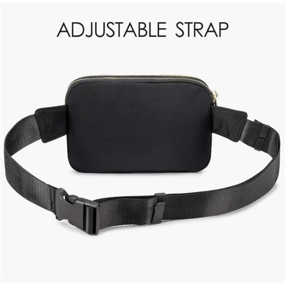 Fanny Packs for Women Men: Crossbody Belt Bag with Adjustable Strap - Fashion - Picture 3 of 7